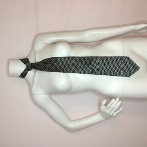 Harvie & Hudson London Silk Tie Blue Gold Geometric Classic